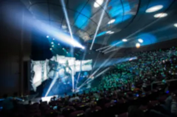 Competitive esports events attract huge live crowds